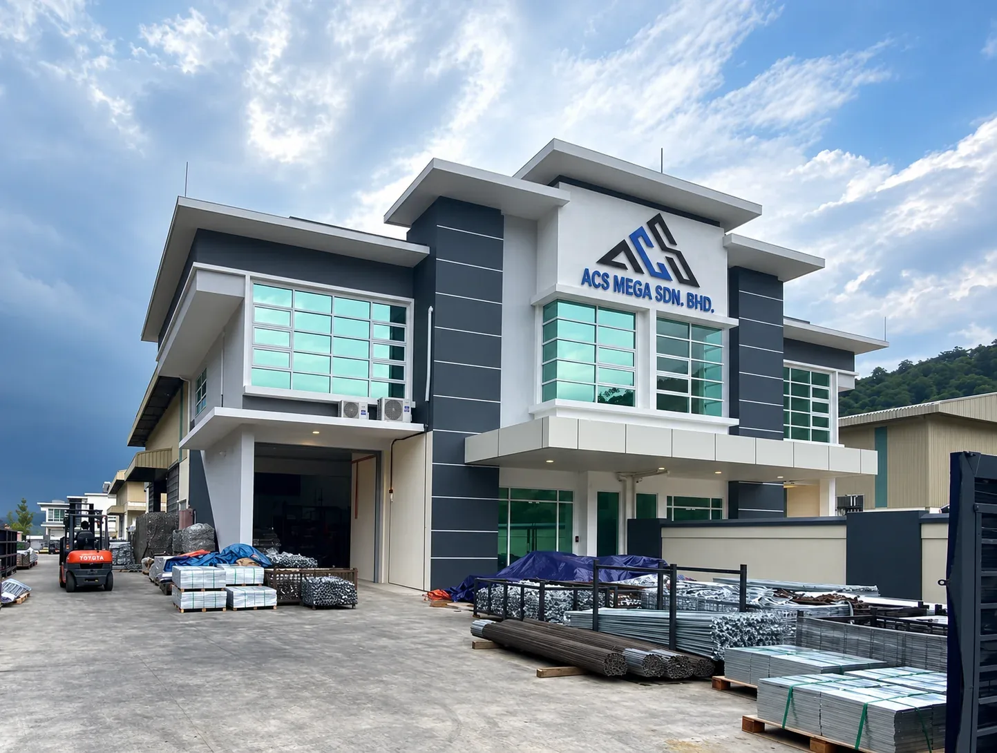 ACS Mega factory at Kawasan Perindustrian Hi-Tech 7, Semenyih, Selangor